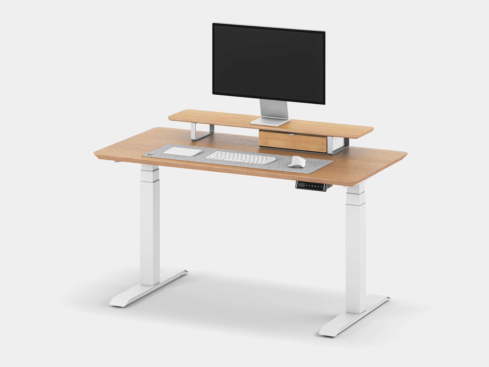Ergonomic Desk Setup Touch Bundle - Wireless Keyboard & Mouse Combo for Home Office, Gaming, and Productivity | Perfect for Remote Work, Online Classes, and Workspace Organization
