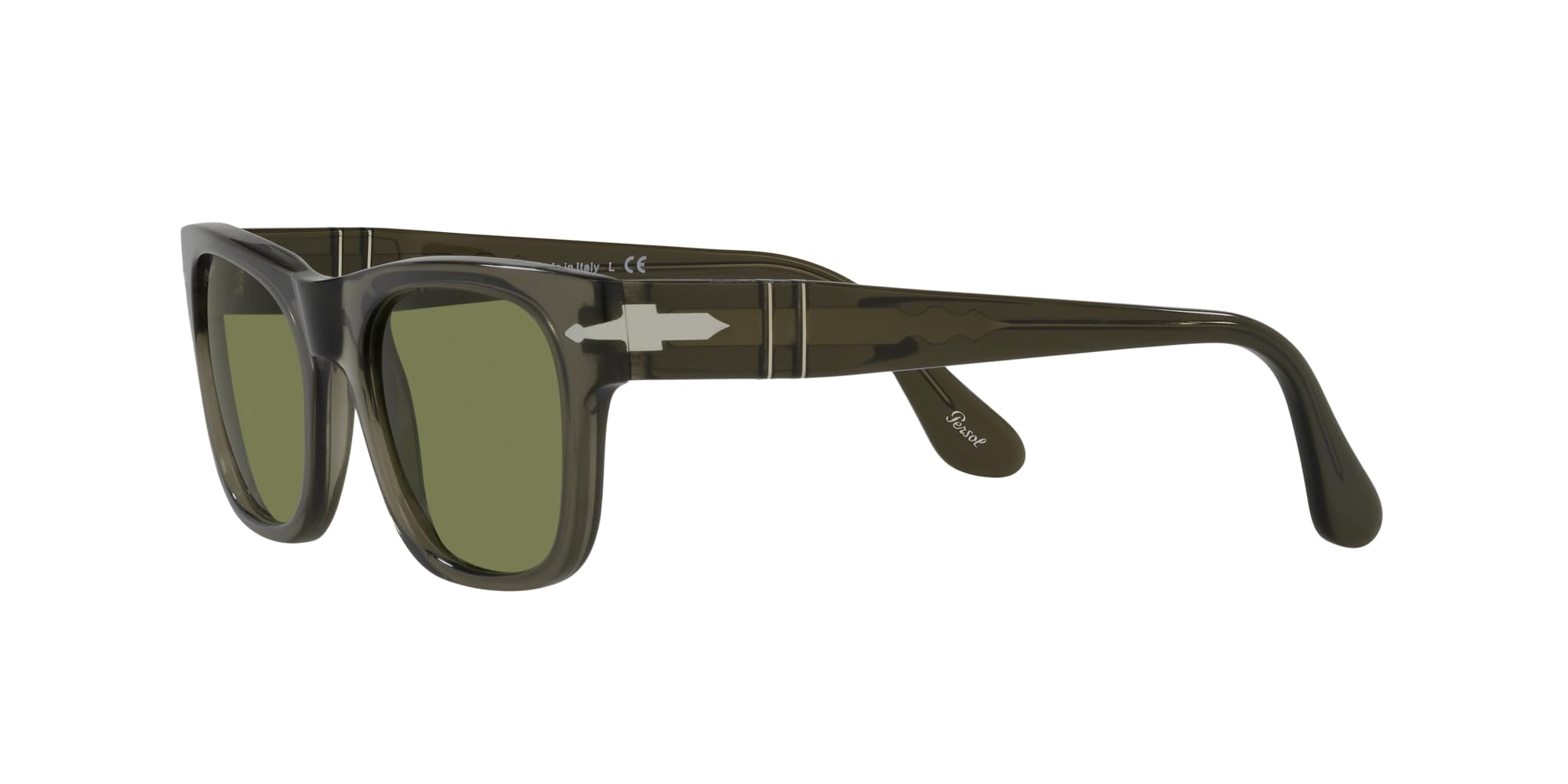 Persol PO3269S Square Sunglasses for Men & Women - UV Protection Polarized Lenses - Classic Retro Style - Perfect for Driving, Travel & Outdoor Activities