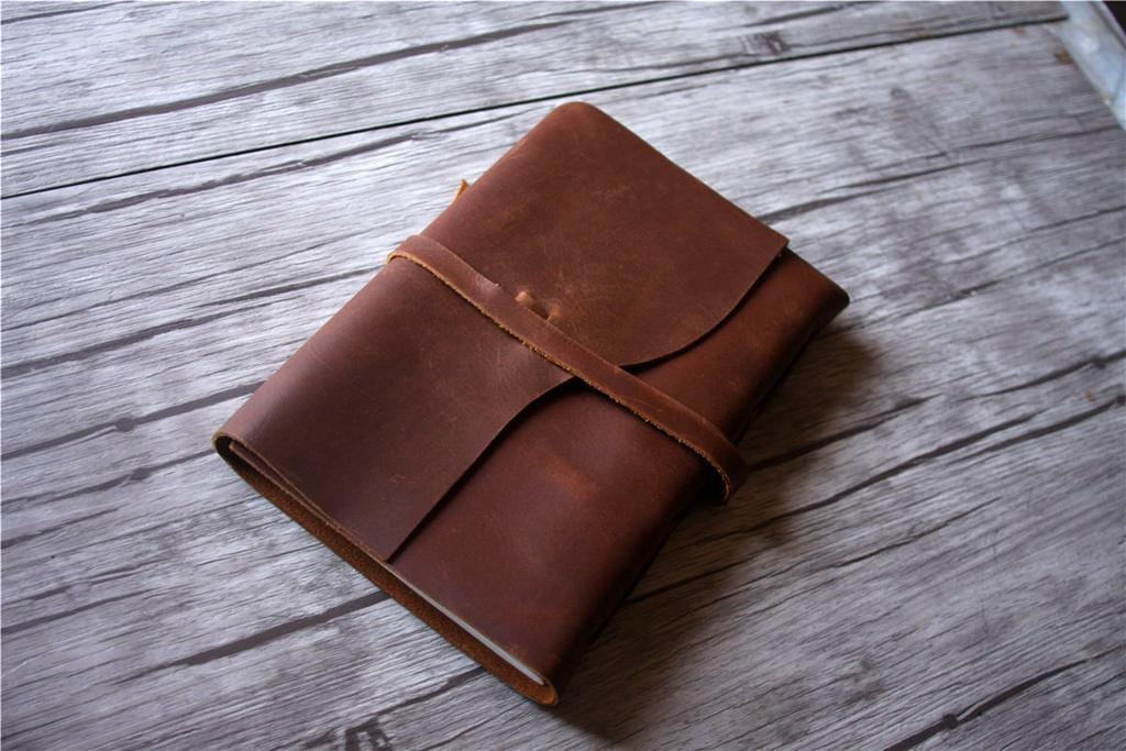 Premium Leather Couples Memory Book & Photo Album - Perfect for Anniversaries, Weddings, and Romantic Gifts