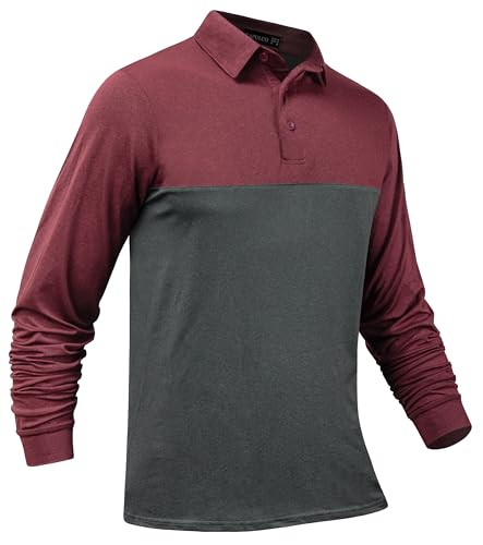 Long Sleeve - Grey&wine