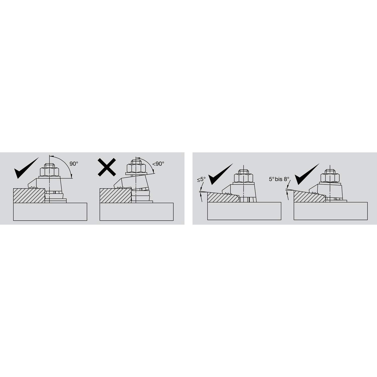 BB2G16 M16 Steel Support Clamp - Hot-Dip Galvanized Cast Iron Construction - Approved for Structural Support | Perfect for Plumbing, HVAC, and Electrical Installations