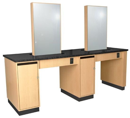 Econo Quad Station - 4-in-1 Multi-Function Workstation for Office & Home | Compact Desk Organizer with Storage | Perfect for Workspace, Study, Crafting & Small Business Use