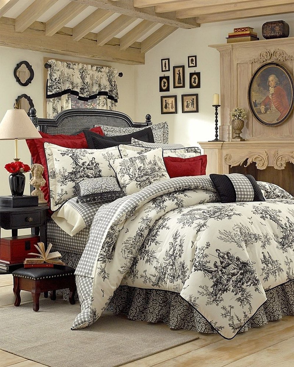 Thomasville Bouvier 3-Piece Duvet Set, Twin Size, Soft Microfiber Bedding Set with Pillow Shams - Perfect for Kids' Rooms, Guest Bedrooms & Cozy Dorm Decor