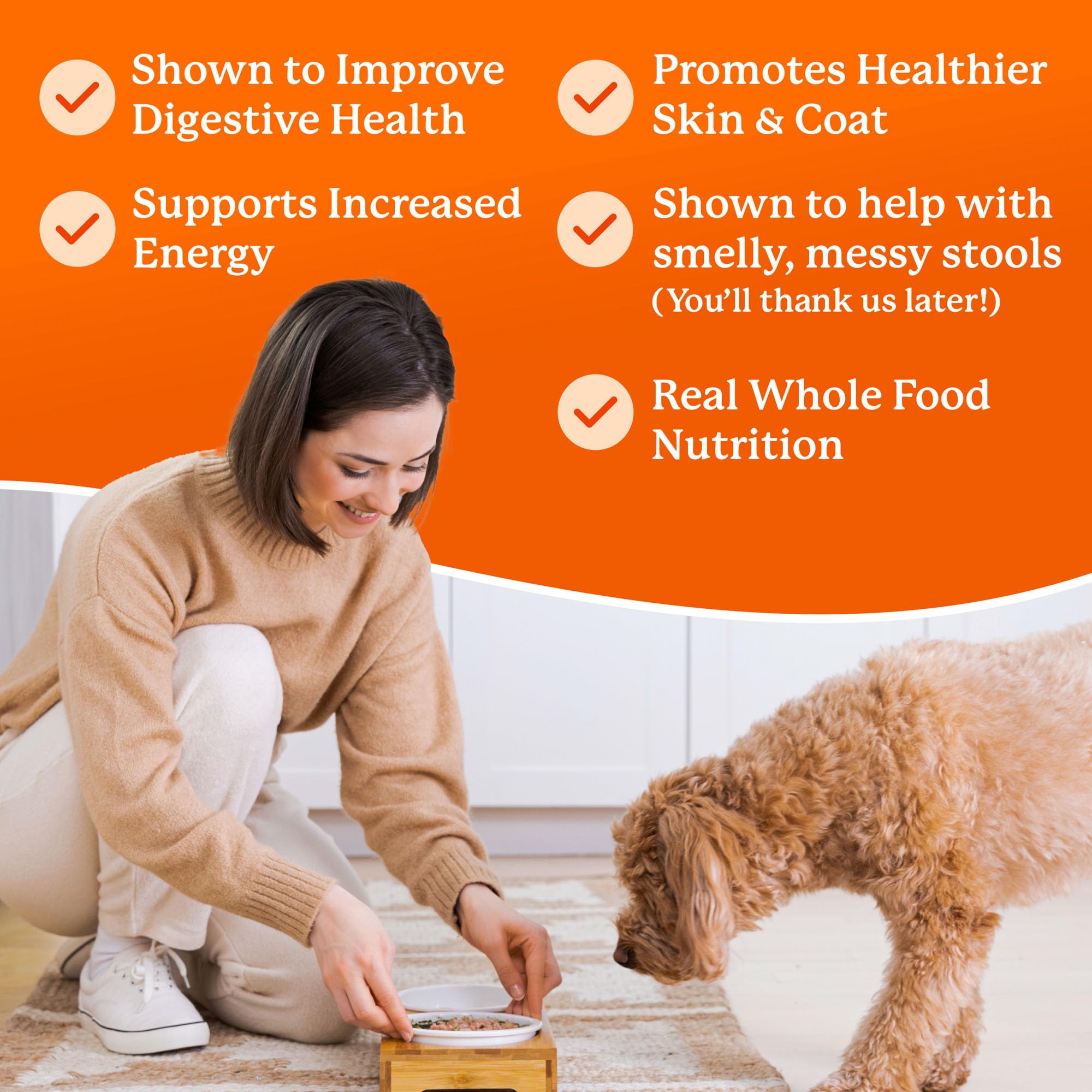 Dr. Harvey's Veg-to-Bowl Fine Ground Dog Food - Human Grade Dehydrated Grain Free Holistic Mix for Small & Medium Dogs (3lb) | Healthy Meal Topper for Picky Eaters & Digestive Support
