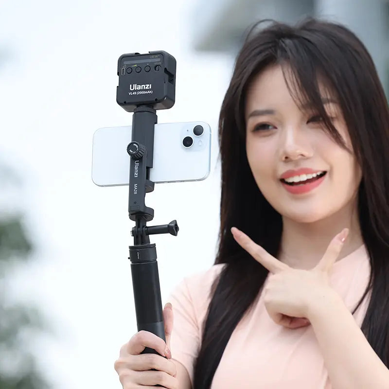 Ulanzi GP Mount Phone Holder M027GBB1 - Universal Smartphone Mount for DSLR Cameras & Tripods - Perfect for Vlogging, Live Streaming & Photography