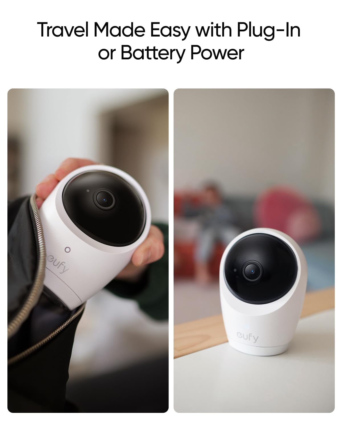 eufy Security Baby Monitor E20 - 2K HD Camera with 5