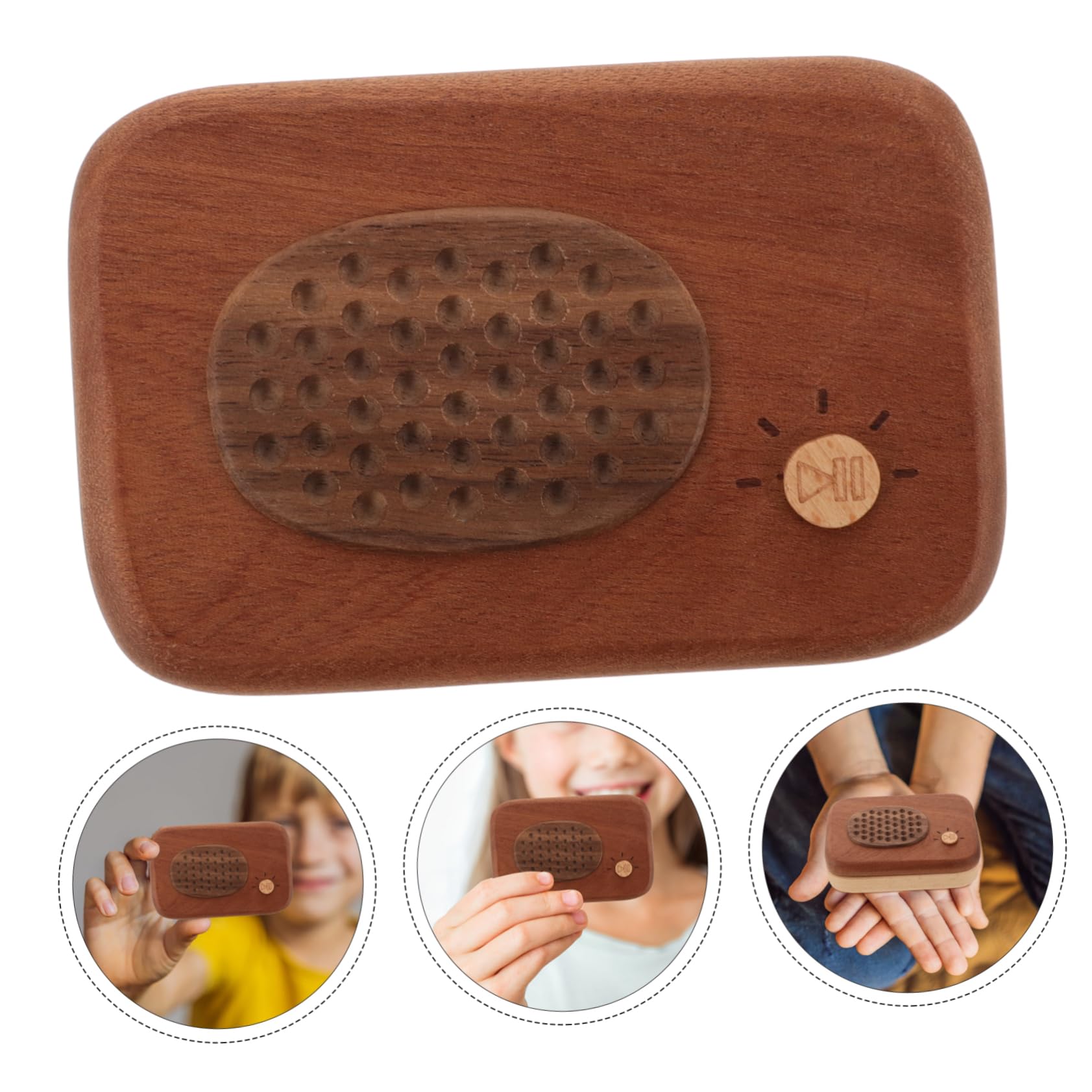 IWOWHERO Wooden Baby Tooth Keepsake Box - First Tooth Storage Container for Kids, Tooth Fairy Holder, Memory Box for Baby Teeth - Perfect for Baby's First Tooth, Tooth Fairy Gifts & Childhood Memorabilia
