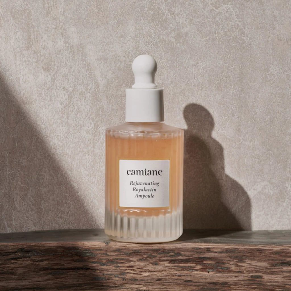Camiane Rejuvenating Royalactin Ampoule 50ml - Anti-Aging Facial Serum for Wrinkles & Fine Lines - Perfect for Night Skincare Routine & Daily Hydration