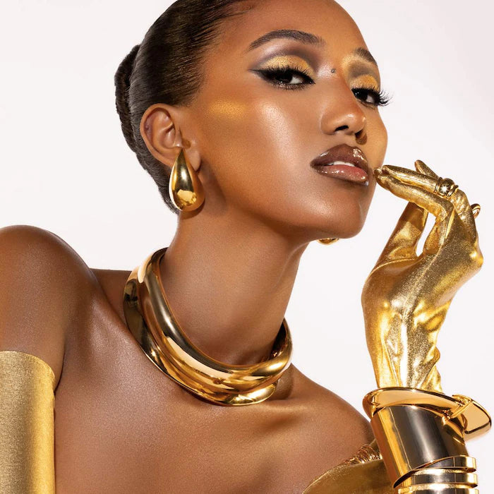 Natasha Denona Golden Palette™ Eyeshadow Palette - Professional Makeup for Day & Night Looks, Perfect for Parties & Special Occasions