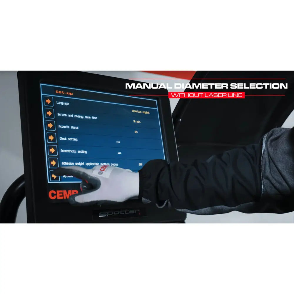Cemb 2 Hit Tire Dealer Wheel Balancer Machine - Professional Wheel Balancing Equipment for Auto Repair Shops & Tire Stores