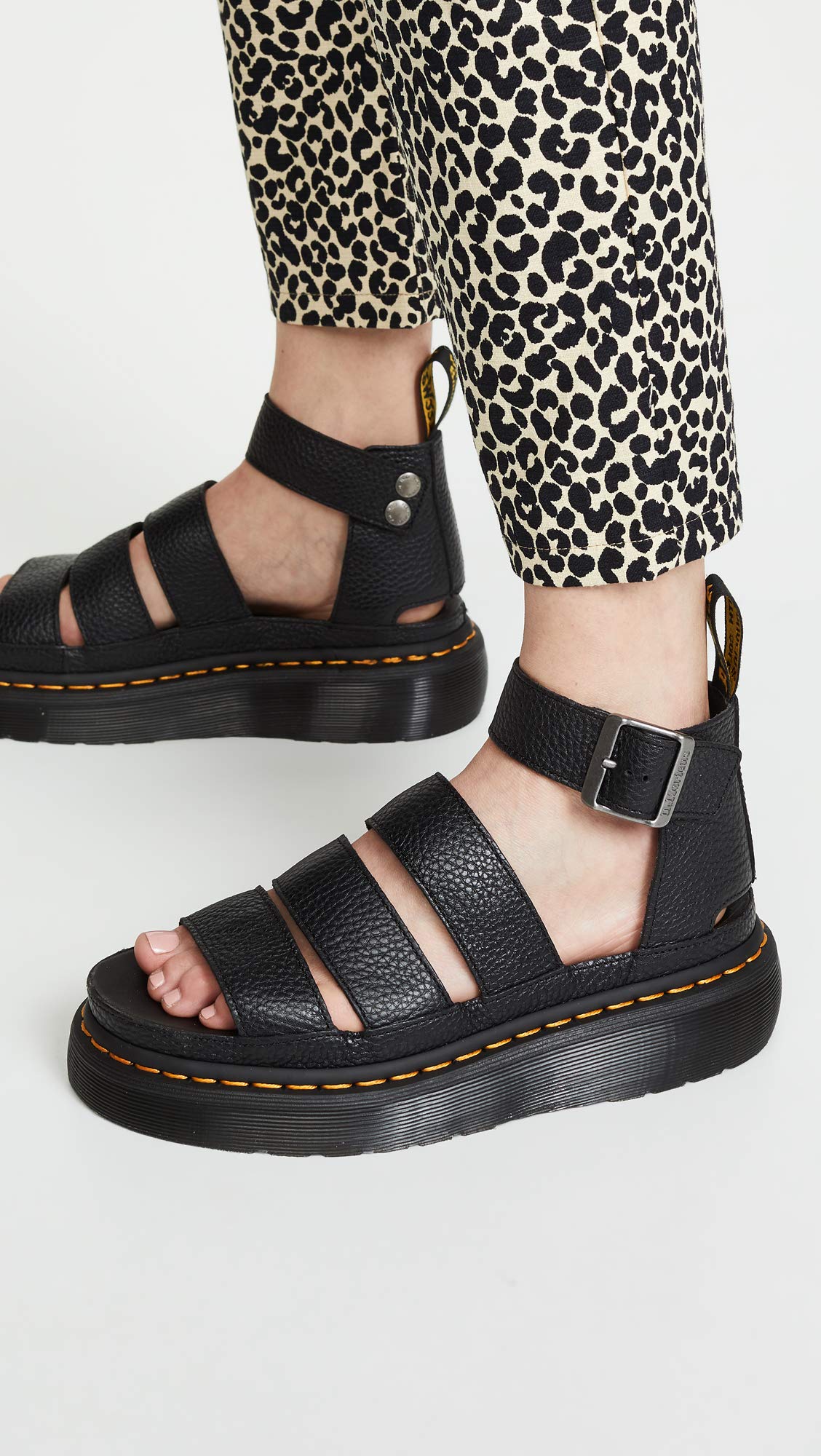 Dr. Martens Women's Platform Sandals Size 9.5 - Comfortable & Stylish Summer Footwear for Casual Outings & Beach Vacations