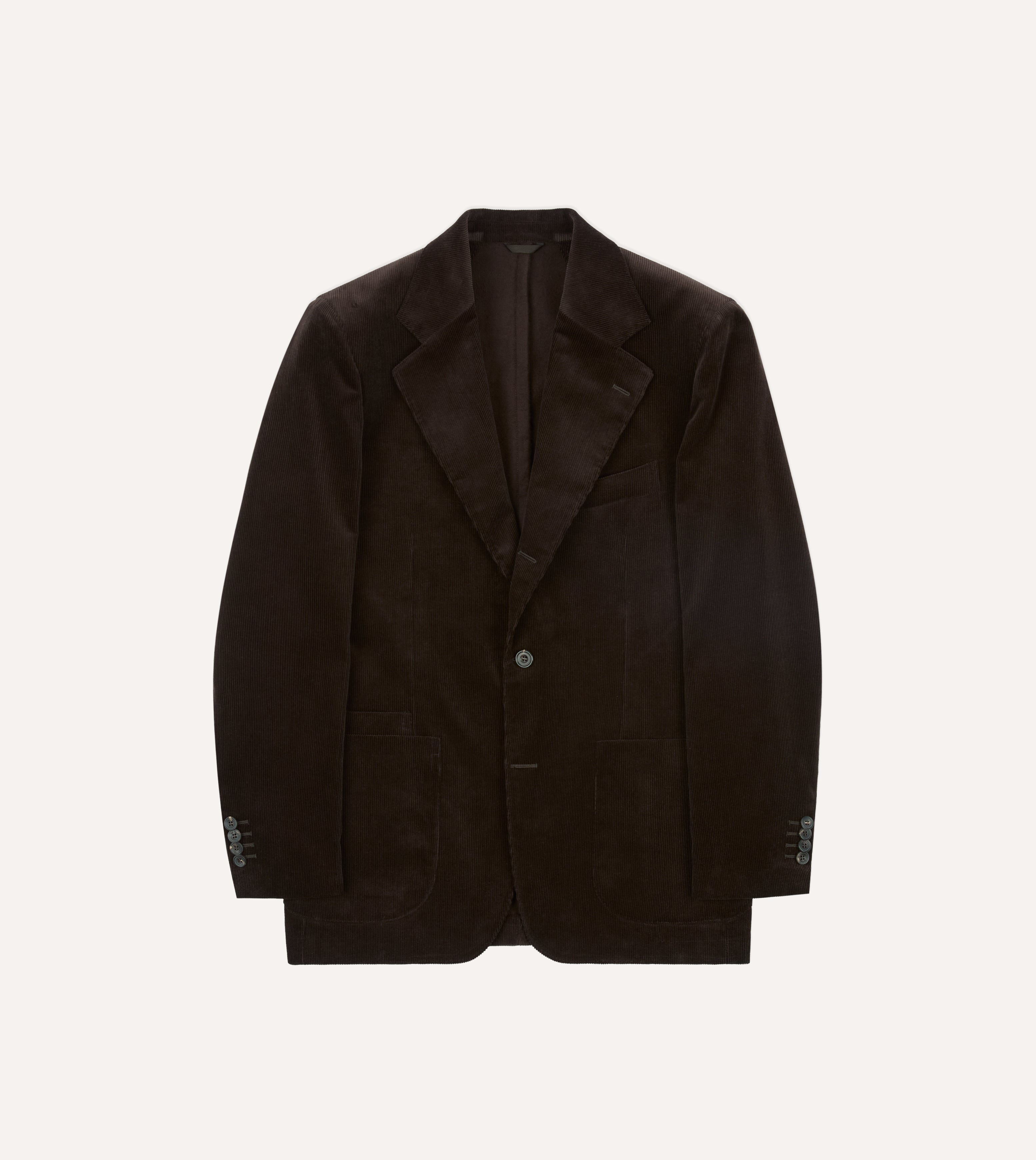 Stylish Brown Mid Wale Cotton Corduroy Jacket for Men & Women | Tailored Fit, Comfortable & Durable | Perfect for Fall, Winter & Casual Outings