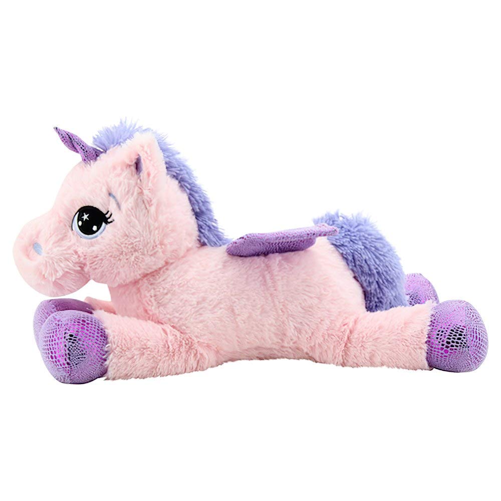 Sweety Toys Unicorn Plush Stuffed Animal - Soft & Cuddly Rose Pink 8025 for Kids, Girls, Birthday Gifts & Nursery Decor