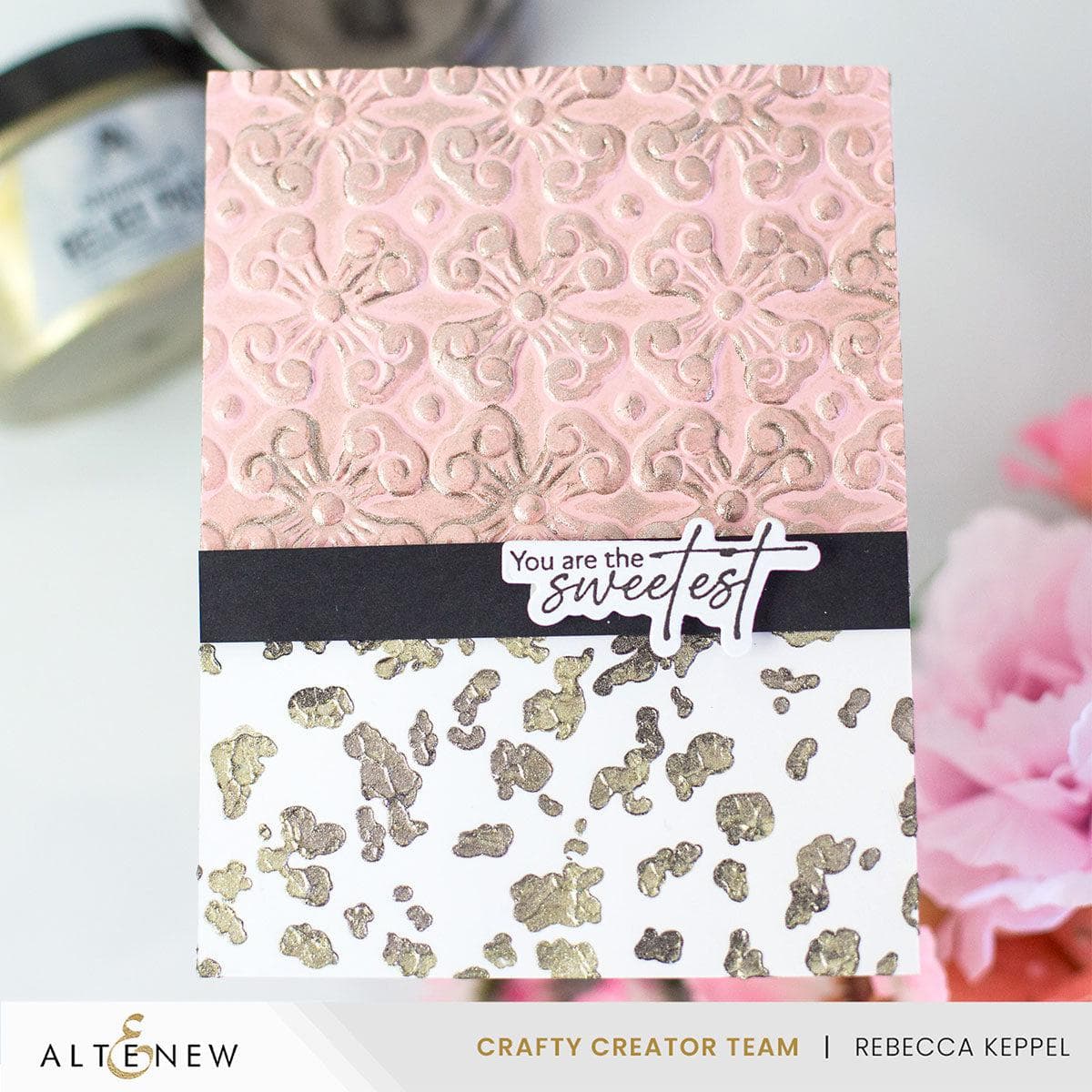 Premium Foil Leaf Background Stencil for DIY Crafts, Scrapbooking & Home Decor - Perfect for Wedding Invitations, Greeting Cards & Art Projects