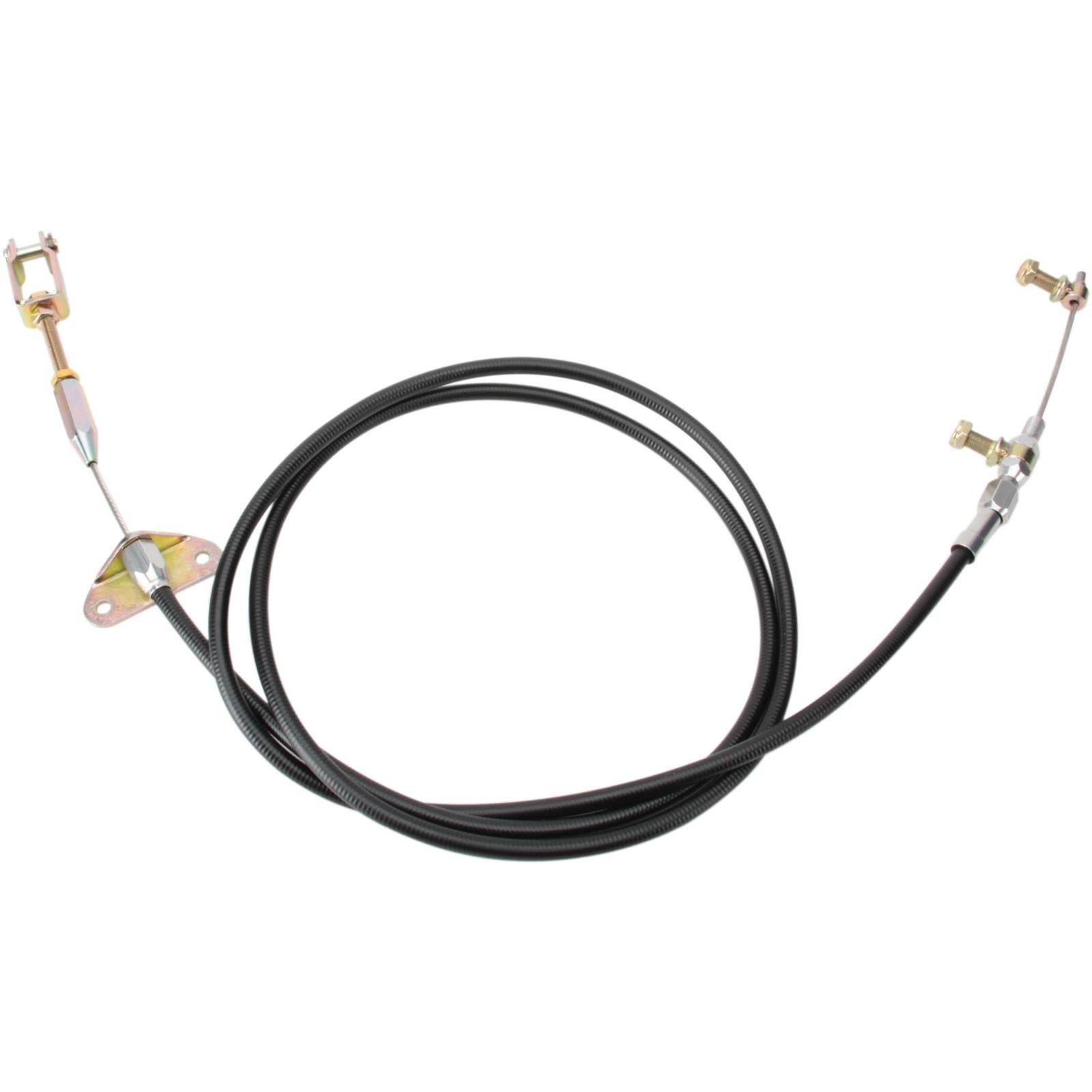 Lokar EC-80JAGU Black Housing Rear Brake Cable for Jaguar - Perfect for Classic Car Restoration & Performance Upgrades