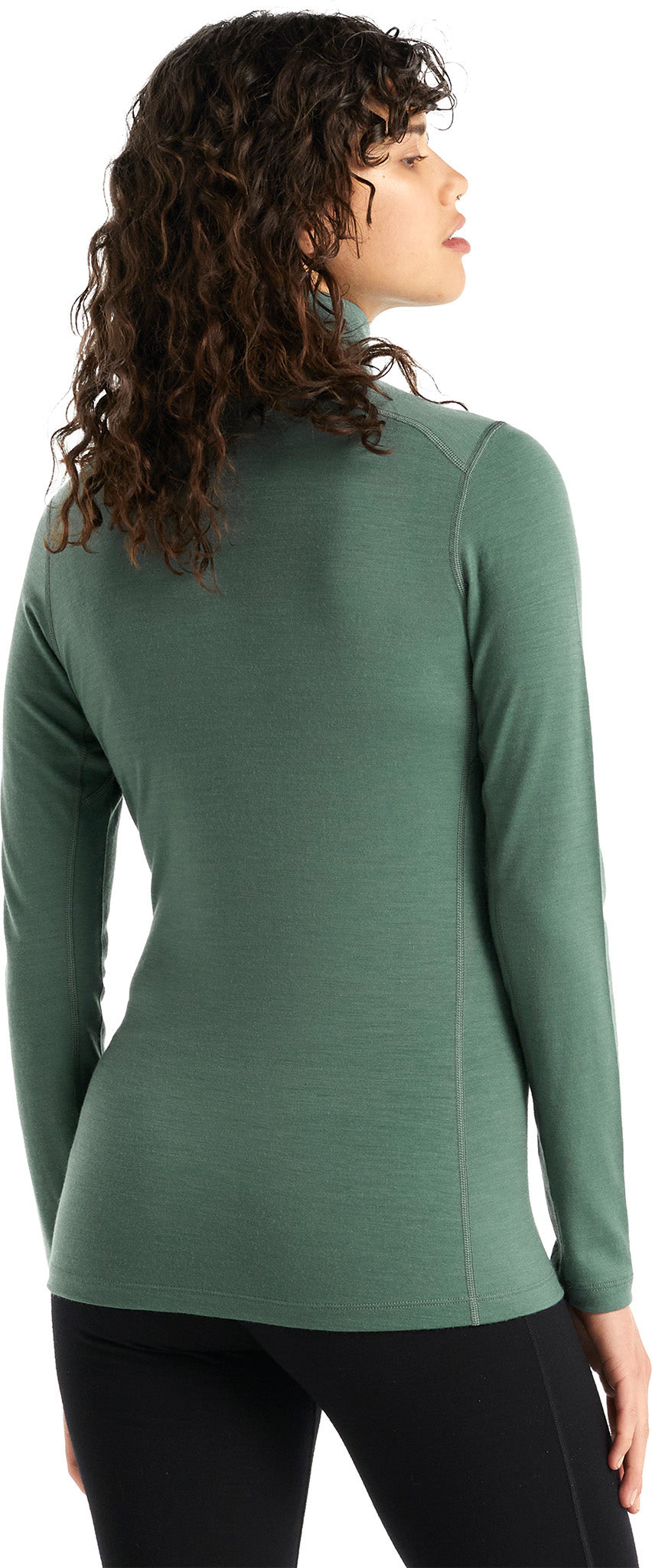 200 Oasis LS Half Zip Base Layer for Women - Thermal Long Sleeve Moisture Wicking Shirt - Perfect for Hiking, Skiing & Winter Outdoor Activities