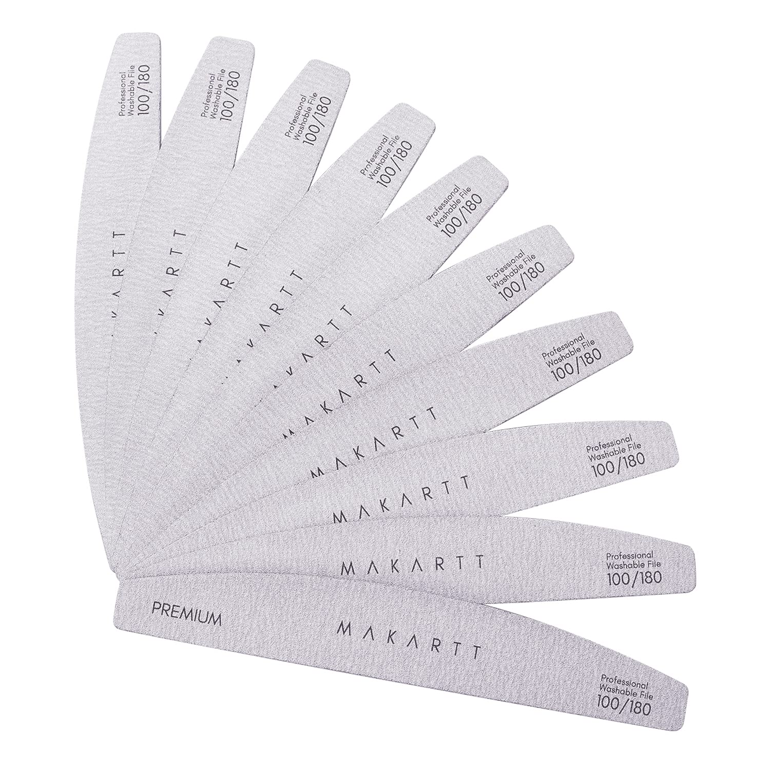 Makartt Professional Nail Tool Sterilizer Kit with 100/180 Grit Zebra Nail Files - Salon Quality Manicure & Pedicure Tools for Home & Professional Use - Perfect for Nail Salons, DIY Nail Care, and Beauty Enthusiasts