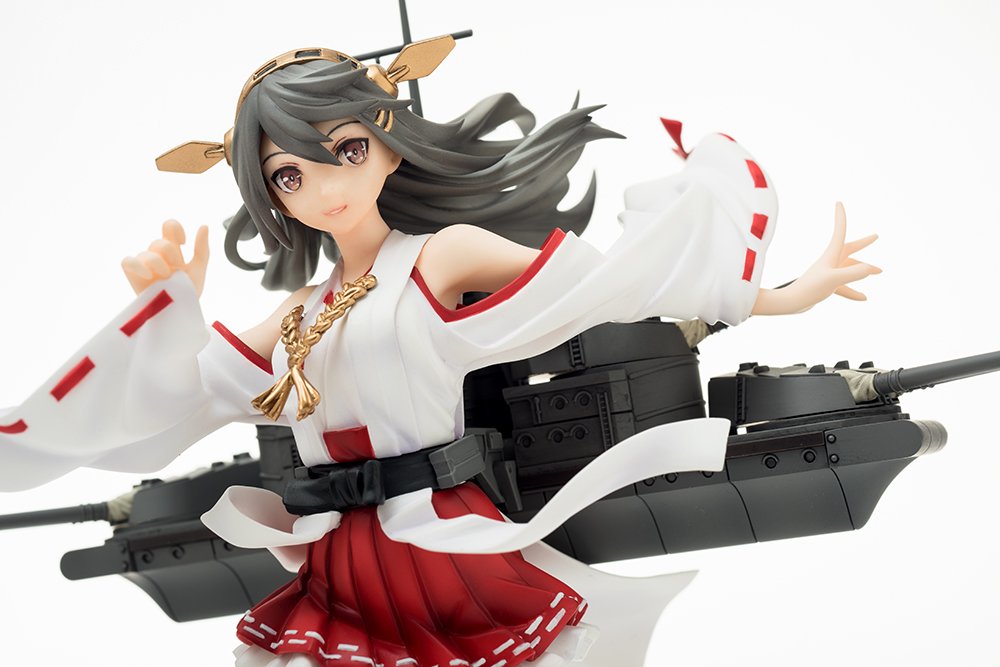 Kancolle Haruna 1/7 Scale PVC Figure - Anime Collectible for Display & Gift Giving | Perfect for Anime Fans & Model Enthusiasts