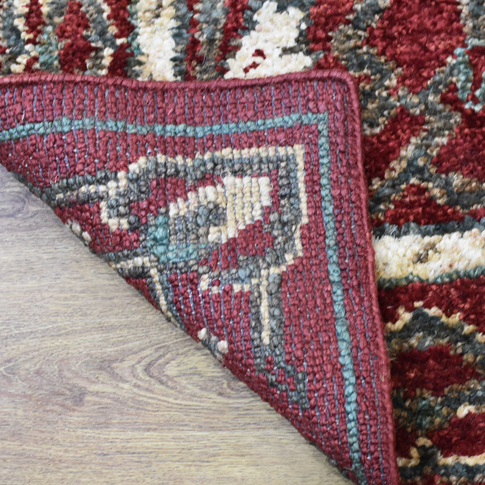 Sultaroma Hand Knotted Rug - Premium Handmade Wool Area Rug for Living Room, Bedroom - Soft & Durable Non-Slip Oriental Carpet - Perfect for Home Decor, Yoga, Meditation Space