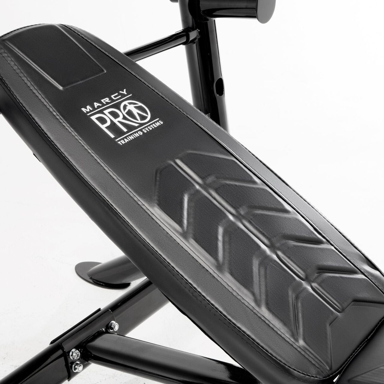 Marcy PM 5153 Olympic Weight Bench - Mid-Size Adjustable Home Gym Equipment for Strength Training & Workouts - Perfect for Home Gym, Garage, or Fitness Studio