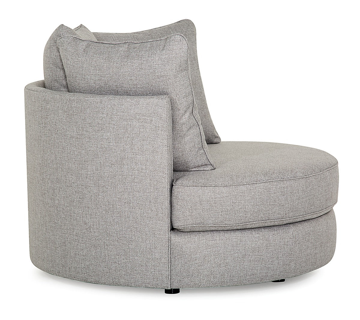 Palliser Swivel Chair Sutton - 360-Degree Rotating Modern Accent Chair for Living Room, Office & Lounge - Comfortable Upholstered Fabric Seat with Sturdy Metal Base