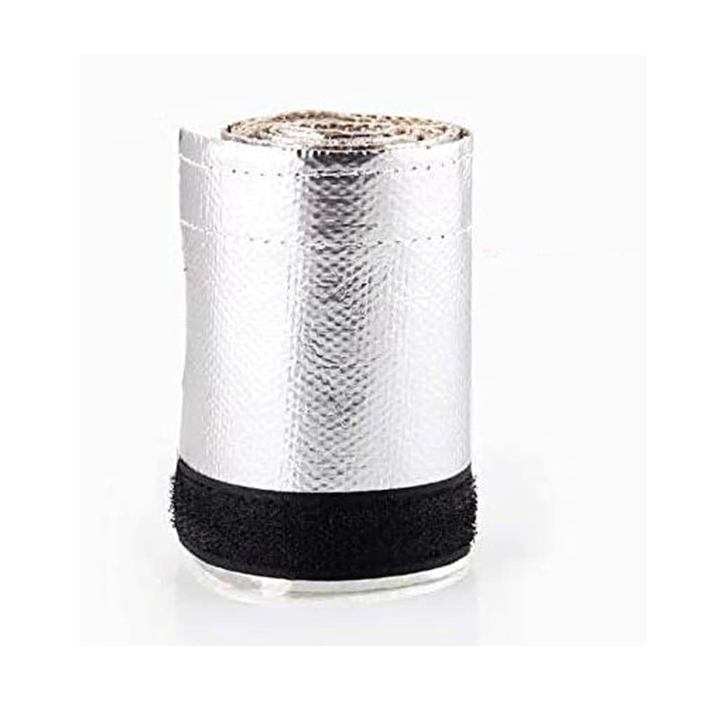 High-Temperature Aluminized Heat Shield Sleeve - 3/4