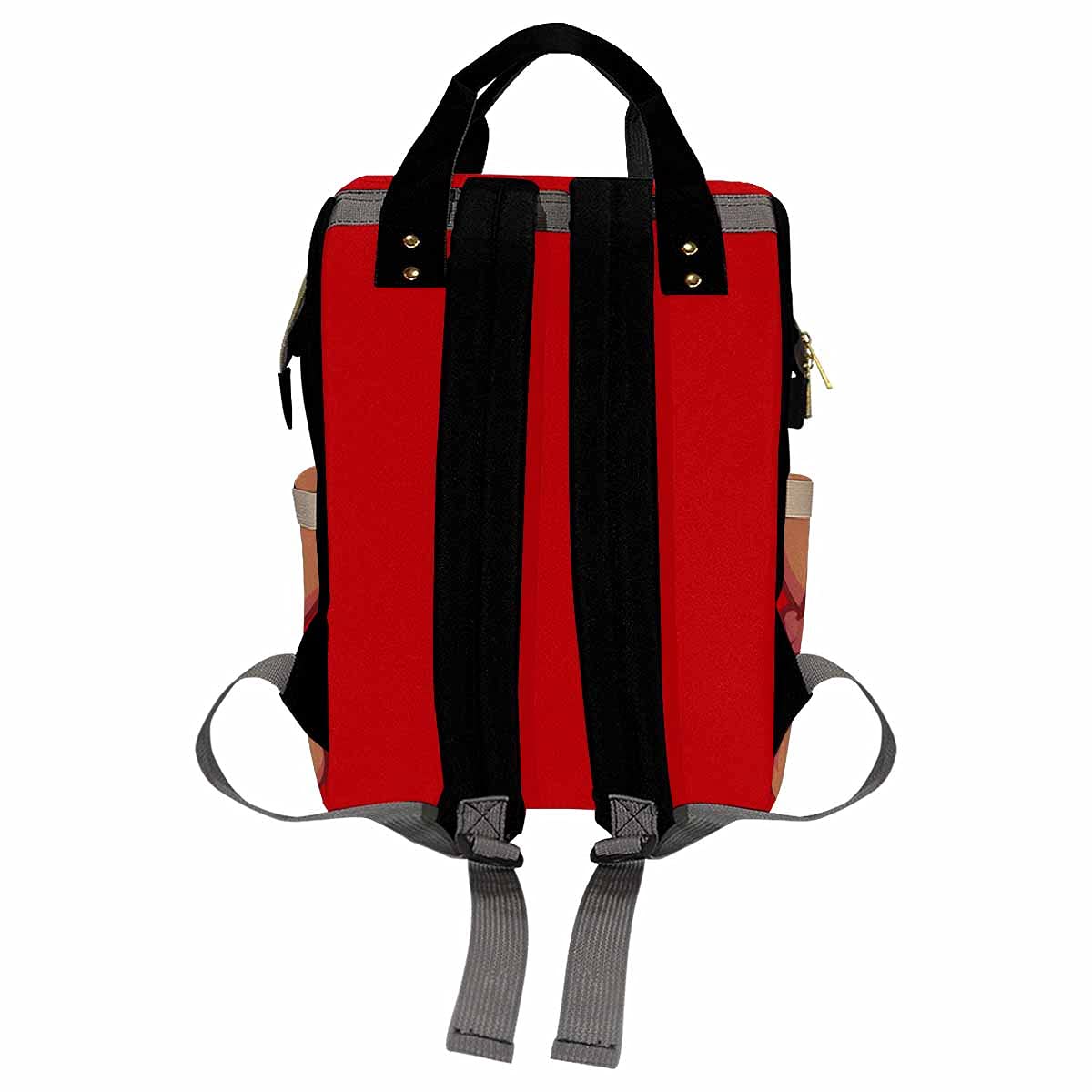 **Personalized Diaper Backpack for Moms - Custom Name African American Baby Boy Nursing Bag, Waterproof Multifunctional Travel Daypack - Perfect Baby Shower Gift & Daily Use for New Moms**    *(Use Case: Ideal for daycare, travel, shopping, and everyday essentials - keeps baby items organized and stylish on the go!)*