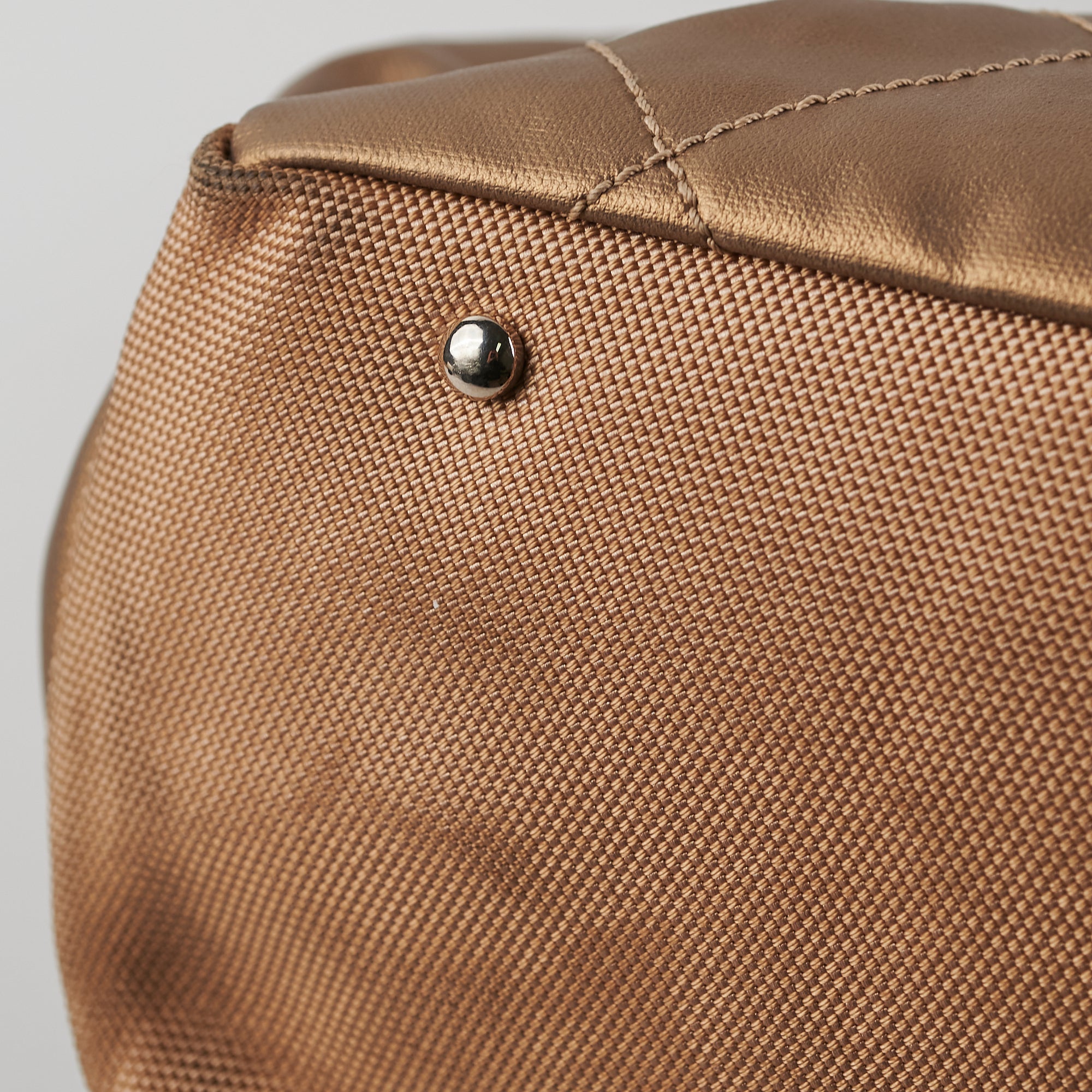 Chanel Bronze Leather Tote Bag for Women - Luxury Designer Handbag for Work, Travel & Everyday Use