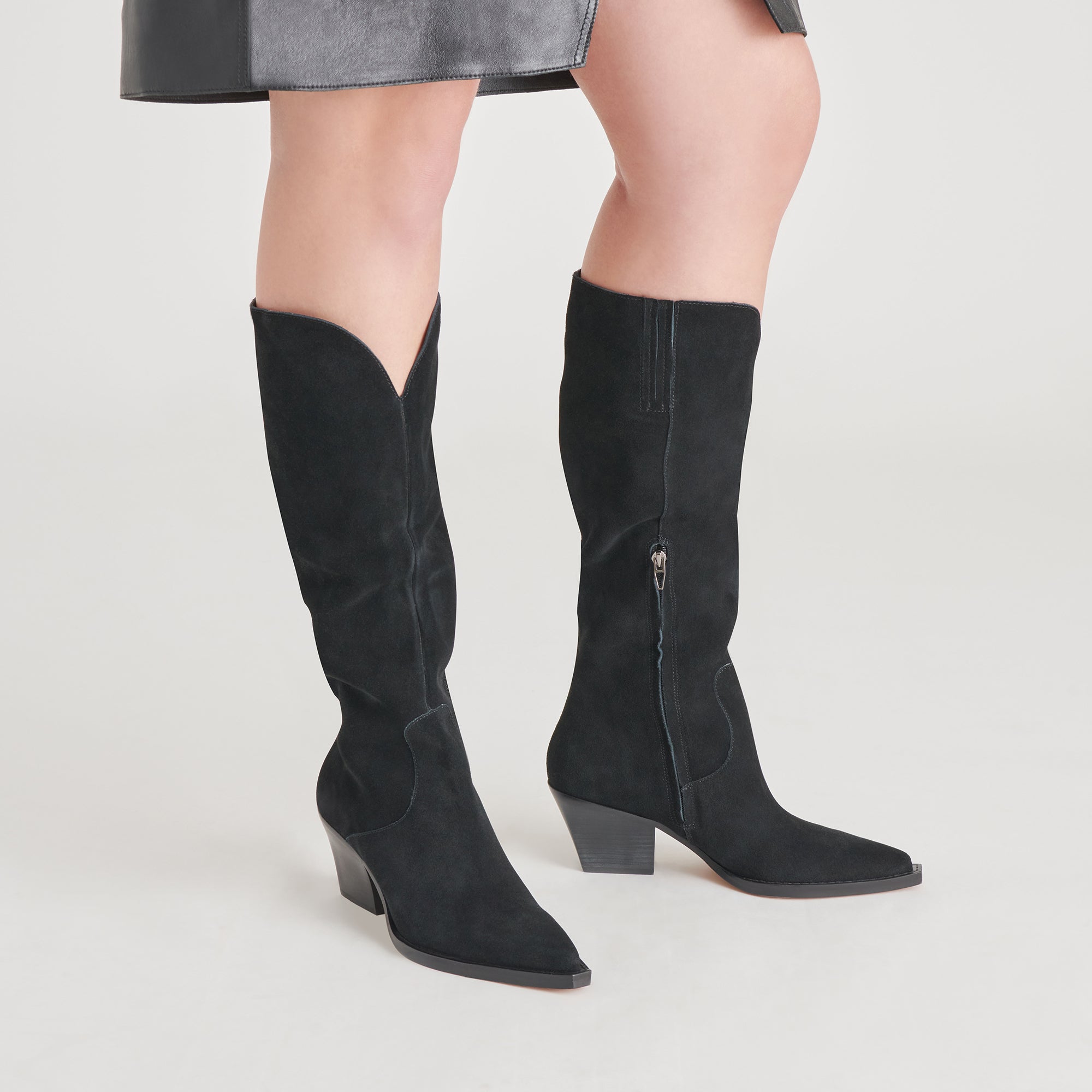 RAJ BOOTS ONYX SUEDE - Premium Leather Ankle Boots for Women | Comfortable & Stylish Footwear for Casual Outings, Office Wear & Night Out