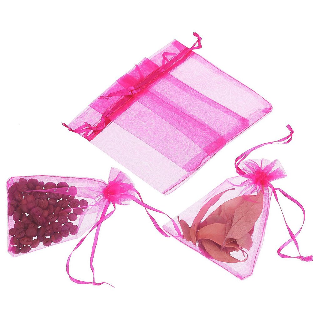 100/200PCS Organza Gift Bags - 4