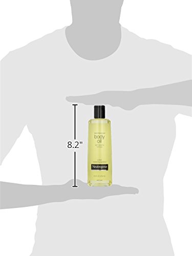 Neutrogena Light Sesame Body Oil - 8.5 oz | Moisturizing Dry Skin | Perfect for Massage & After Shower Hydration