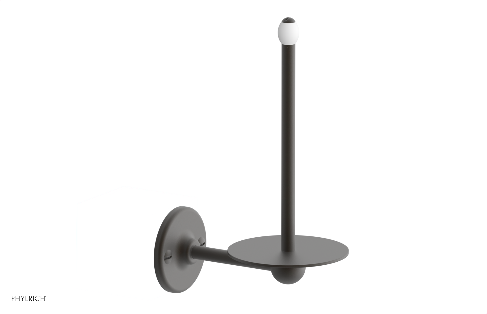 Jamestown Spare Toilet Paper Holder 165 73S - Durable Bathroom Tissue Roll Stand for Home, Office & RV Use