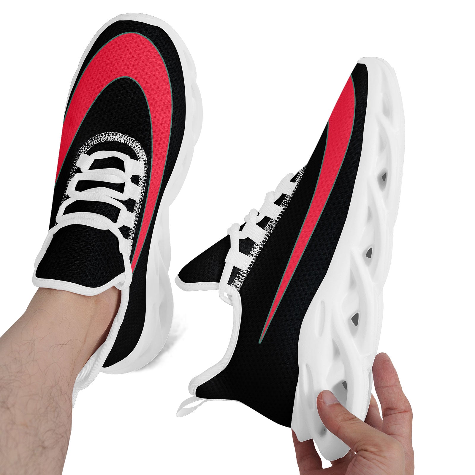 Custom Maxsoul Personalized Sneakers - Breathable Lightweight Running Shoes for Men & Women | Perfect for Gym Workouts, Jogging & Casual Wear (Model FN003 E020109)