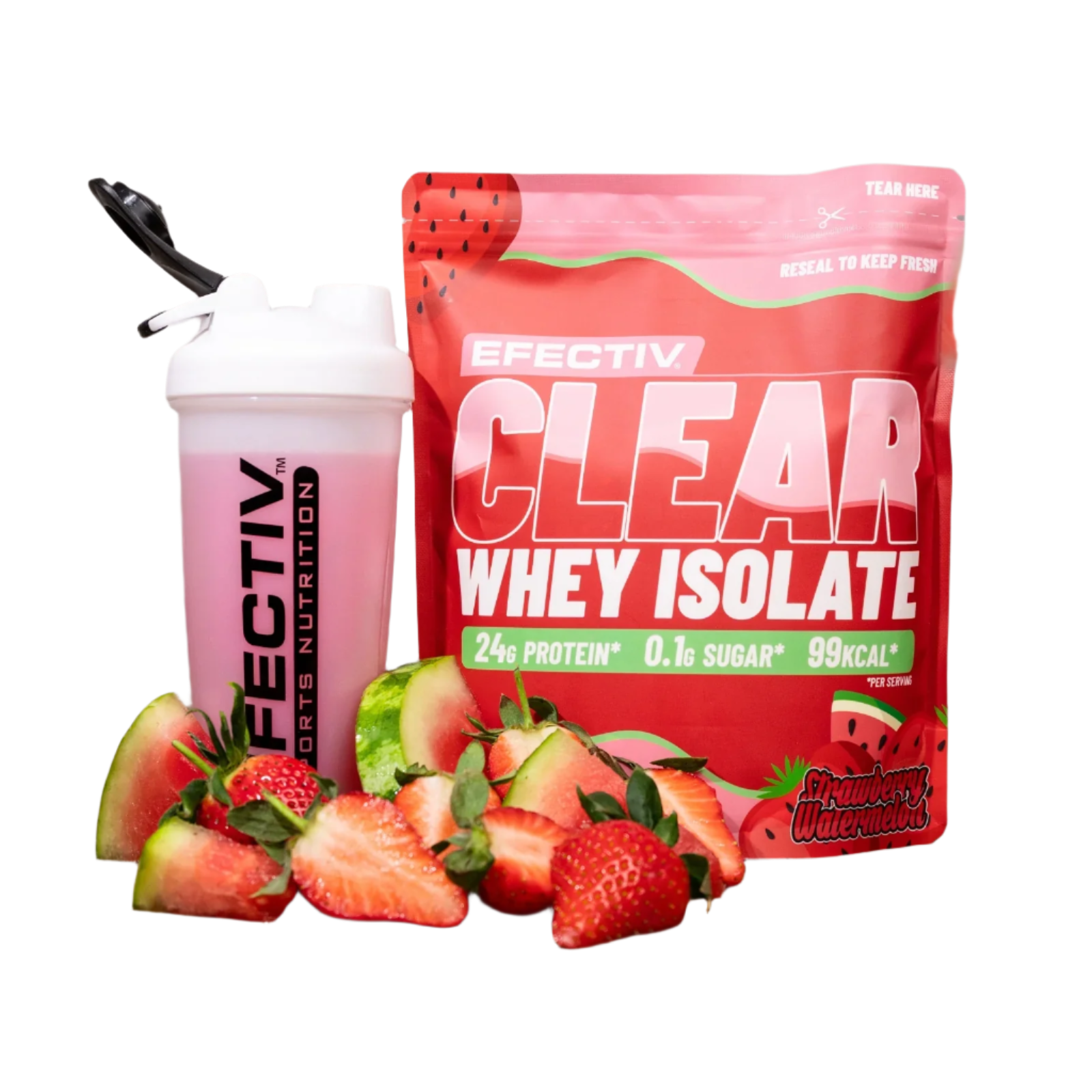 Efectiv Nutrition Clear Whey Isolate 600g - Premium Protein Powder for Muscle Recovery & Post-Workout | Ideal for Gym, Fitness & Bodybuilding