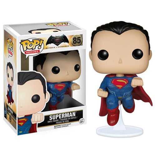DC Comics Pop! Vinyl Batman v Superman Superman Action Figure - Collectible Funko Pop! for Superhero Fans & Movie Lovers - Perfect for Display, Gifts & Comic Book Collections