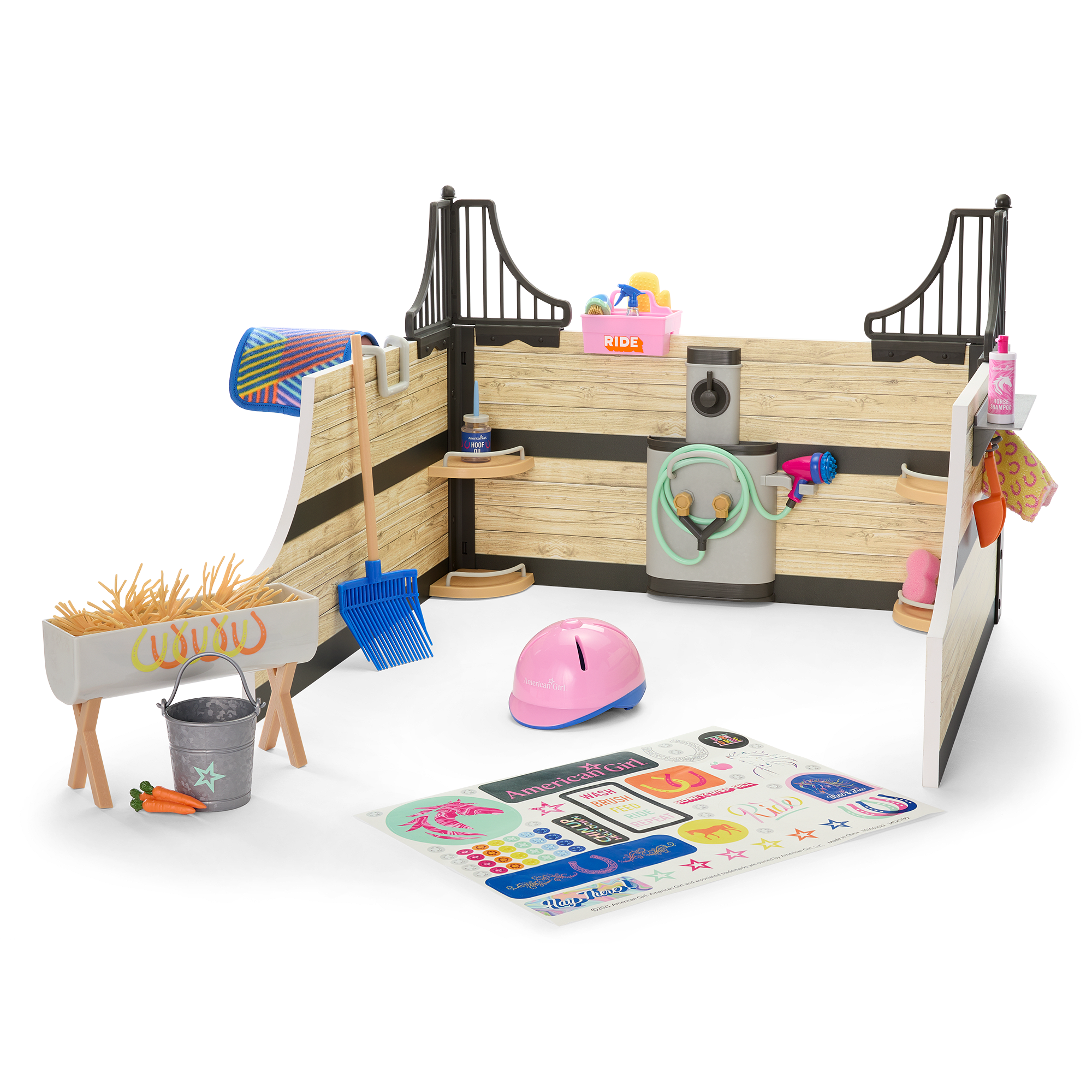 American Girl Doll 2024 Girl of the Year™ Honeycrisp Hill Horse Stable Playset - Perfect for Pretend Play, Horse Lovers & Collectors