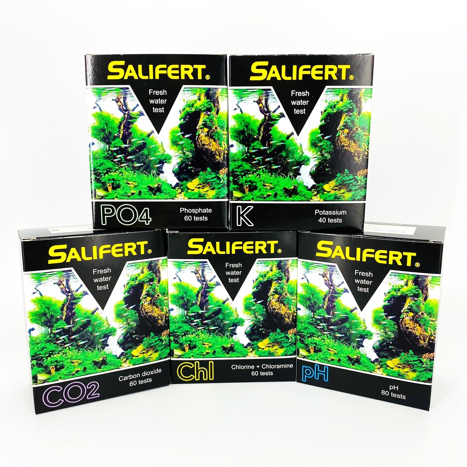 SALIFERT Potassium Test Kit for Freshwater Aquariums - Accurate K Level Testing for Healthy Fish & Plants | Ideal for Home, Office & Aquarium Maintenance