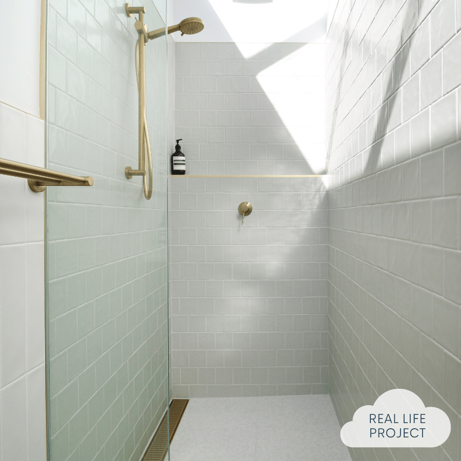 Newport Matte Sage Small Square Tile - Premium Ceramic Wall & Floor Tile for Bathroom, Kitchen, and Backsplash - Waterproof & Easy to Clean