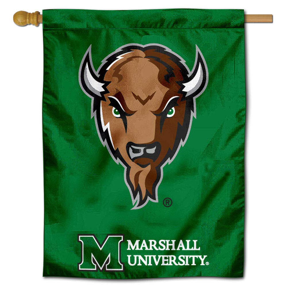 Marshall Thundering Herd House Flag - College Football Team Banner for Game Day, Tailgating & Home Decor - 3x5 FT Outdoor/Indoor Polyester Flag