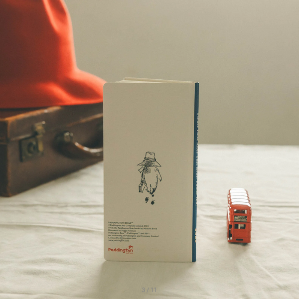 Hobonichi Techo 2025 Planner - Spring April Start Weekly Hardcover Notebook with Paddington Bear Design | Japanese Edition | Perfect for Journaling, Scheduling & Daily Planning