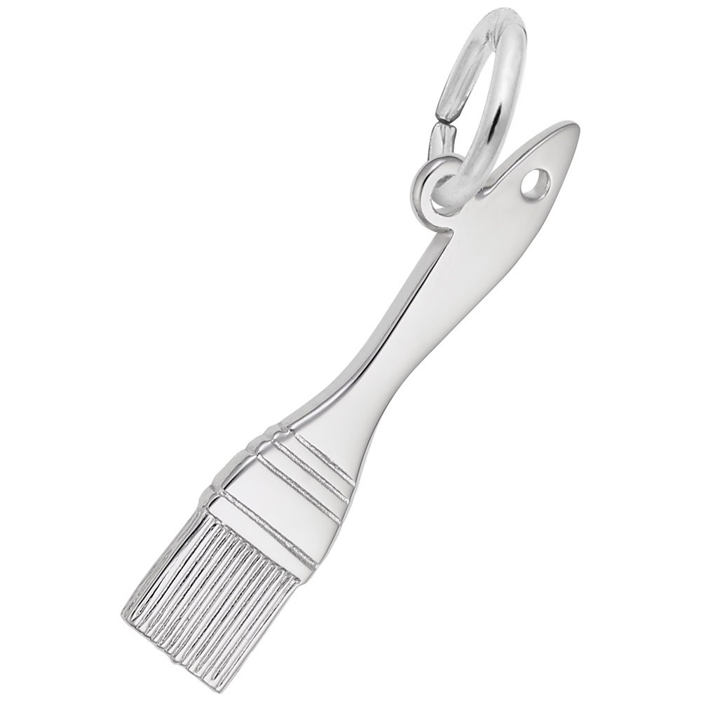 Paintbrush Charm for Jewelry Making - DIY Bracelet & Necklace Charms - Perfect for Art Lovers, Teachers & Crafters