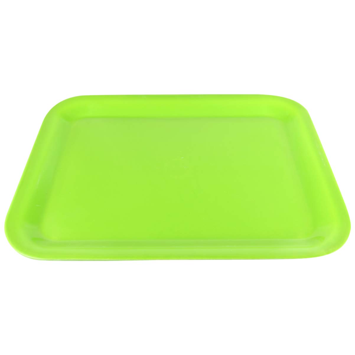 HEMOTON Green Rectangular Serving Tray - Large Platter for Fruits, Salads, Snacks, Cheese, Meats & Appetizers | Perfect for Parties, Picnics, BBQs & Home Dining | Durable Dinnerware & Food Storage Organizer