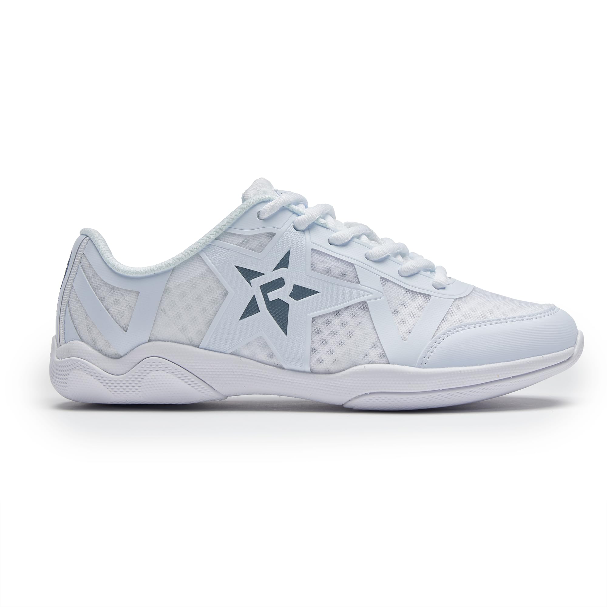 Rebel Athletic Ruthless White Cheerleading Shoes - Lightweight & Supportive for Competitive Cheer, Dance, and Gymnastics Performance
