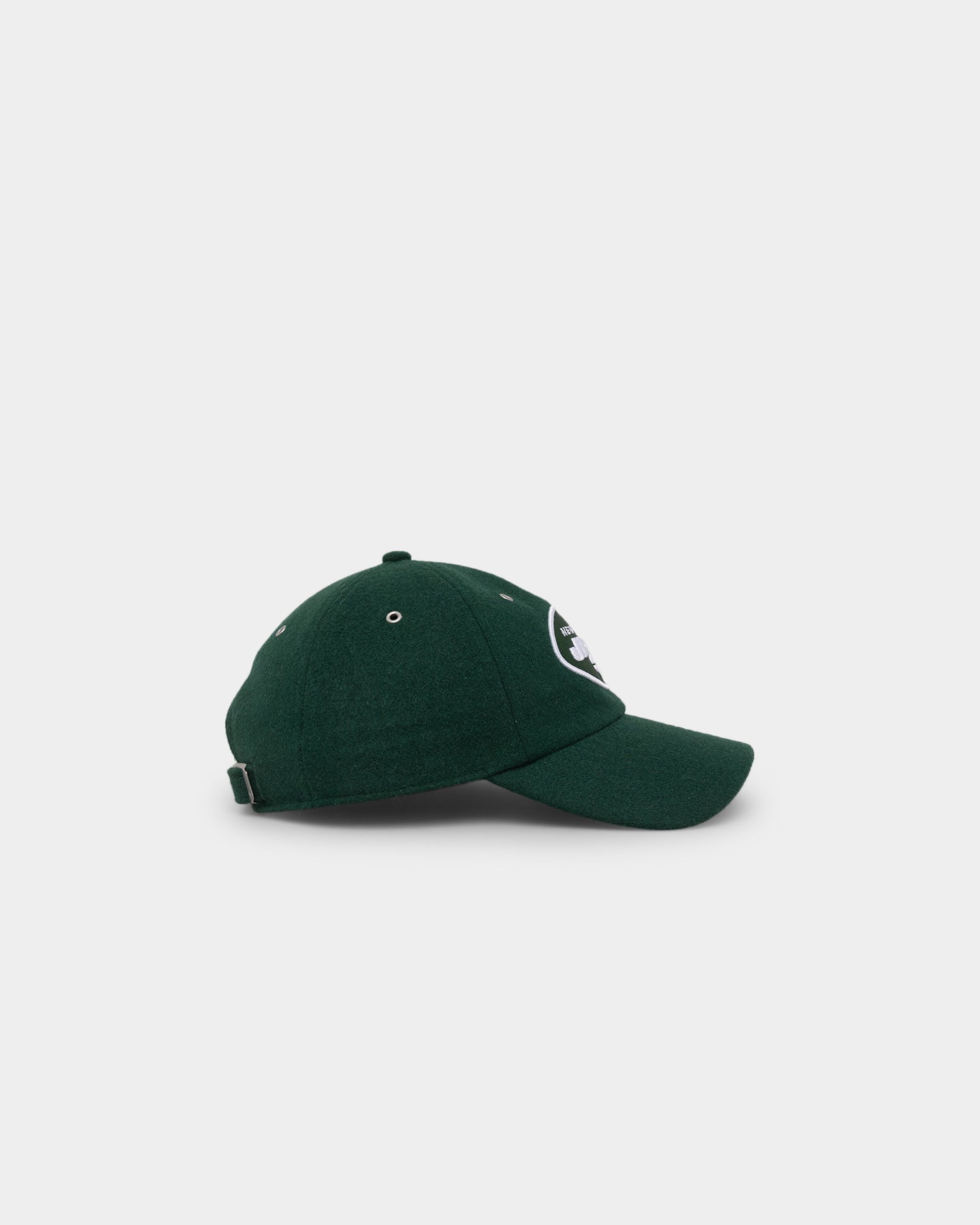 New York Jets '47 Clean Up Strapback Hat - Dark Green Wool Baseball Cap for Men - Perfect for Game Day, Tailgating & Sports Fan Gifts