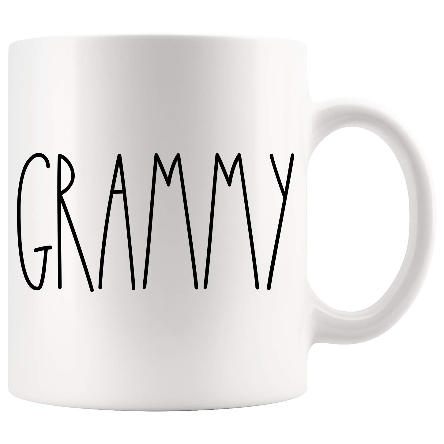 Best Grammy Ever Coffee Mug - 11oz Ceramic Cup for Christmas, Mother's Day & Pregnancy Reveal Gifts - Perfect Present for Grandmothers & Moms | Ideal for Tea, Coffee & Hot Chocolate at Home or Office
