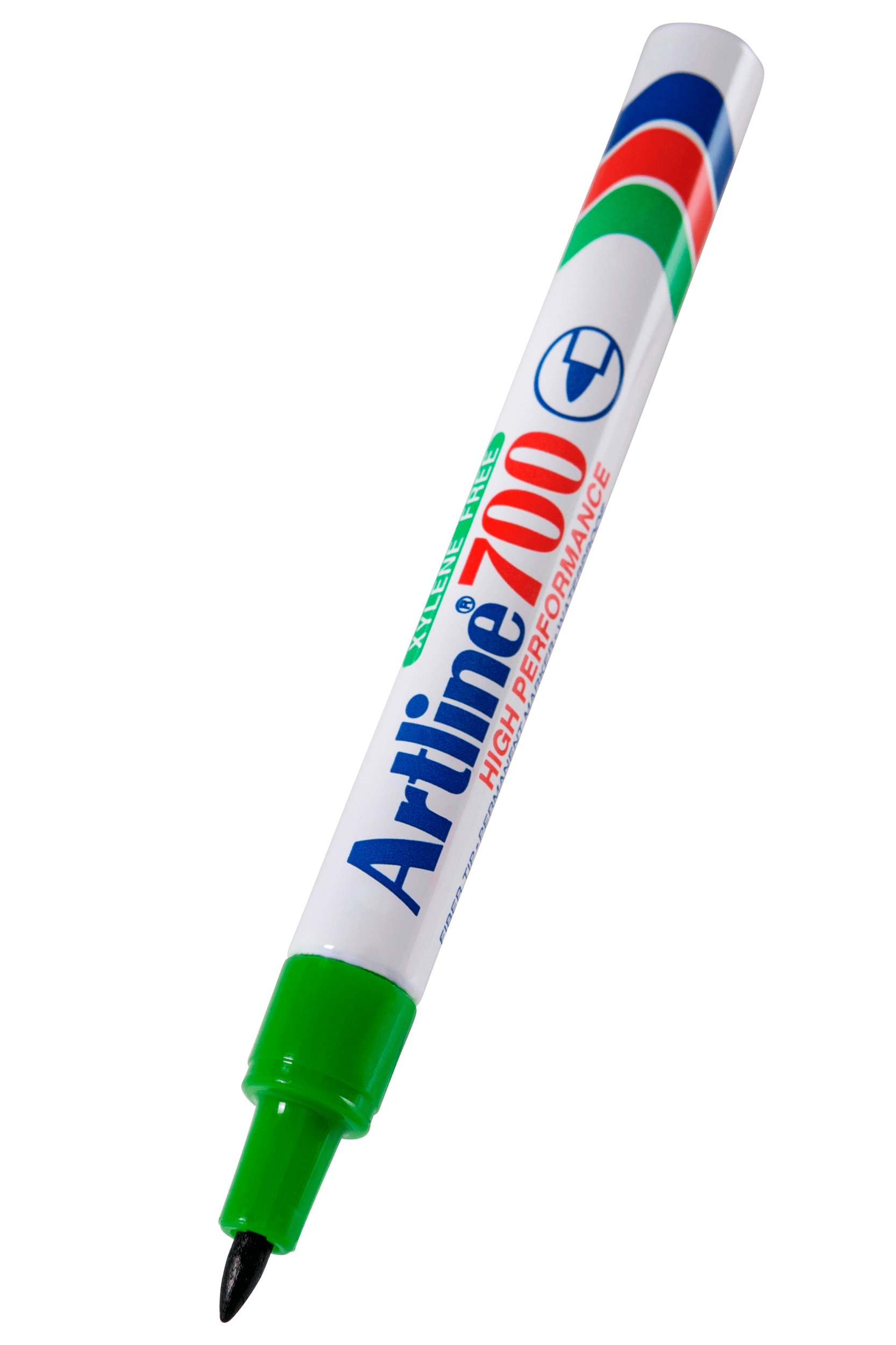 Artline 700 Permanent Markers - Fine Tip Green (Pack of 12) - Ideal for Office, School & Home Use - Waterproof & Fade-Resistant Ink for Long-Lasting Writing