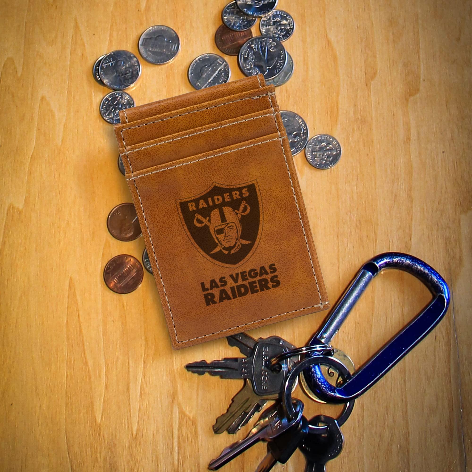 NBA Basketball Laser Engraved Front Pocket Wallet - Slim & Comfortable Bifold Wallet for Men | Perfect Gift for Basketball Fans | Ideal for Game Day, Travel & Everyday Carry