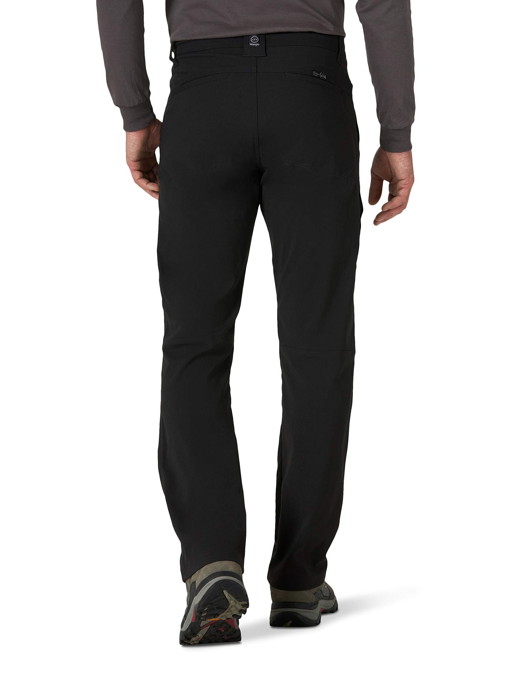 ATG by Wrangler Men's Zip Pocket Trail Pants - Durable Hiking & Outdoor Adventure Pants with Secure Pockets for Camping, Hiking & Travel