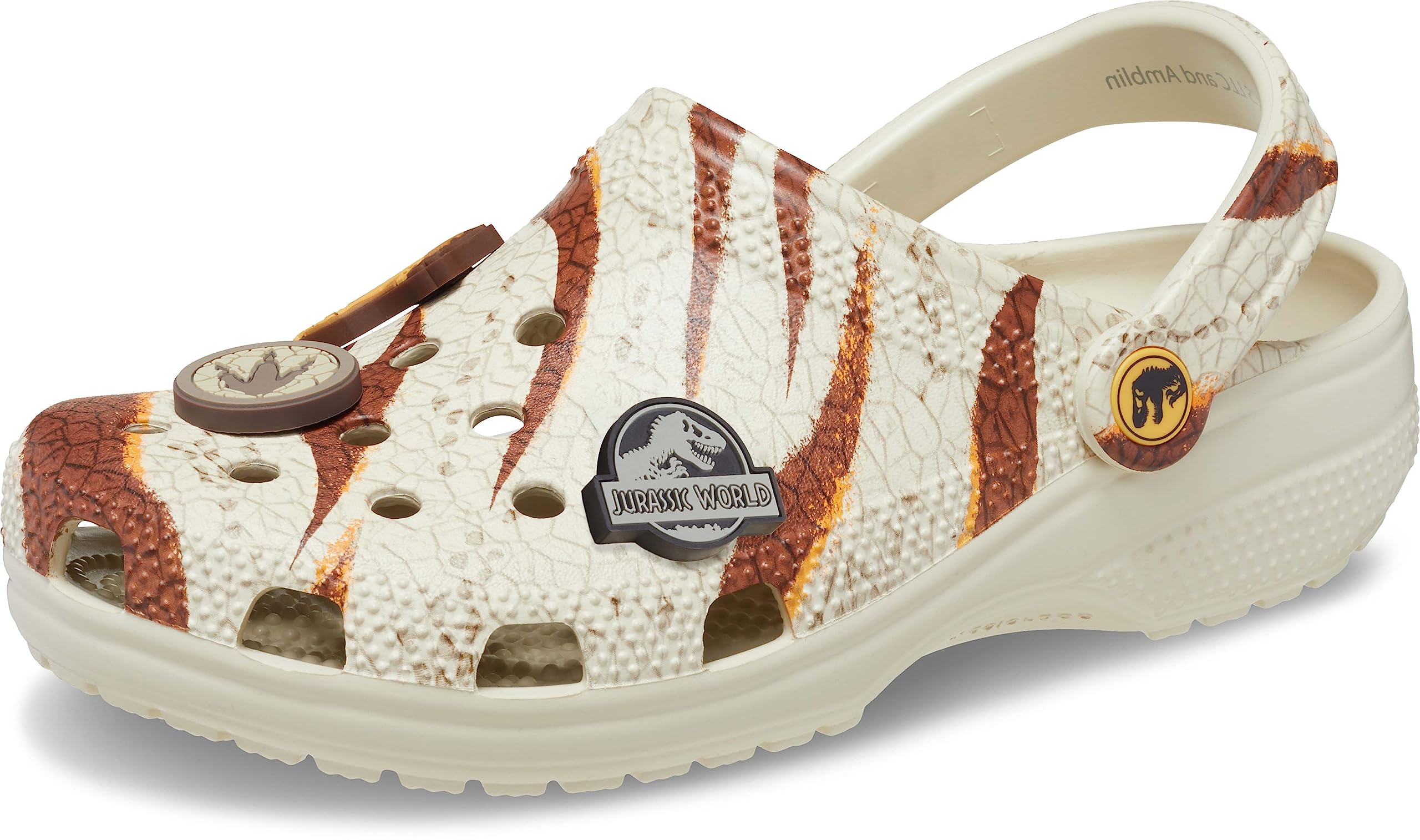Crocs Unisex-Adult Jurassic World Classic Clogs - Comfortable Slip-On Shoes for Men & Women - Perfect for Casual Wear, Outdoor Activities & Home Use