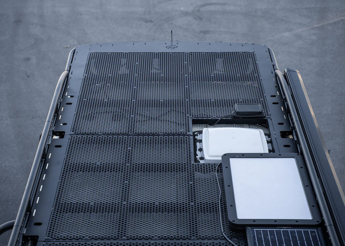 ROAMBUILT Safari Rack 2.0 for 2019-2023 Mercedes Sprinter Van | Heavy-Duty Roof Rack | Adventure Gear Carrier | Perfect for Overlanding, Camping & Outdoor Exploration